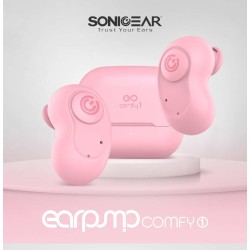 SonicGear EARPUMP Earphones - COMFY1 - TWS IPX5 White — Buy in Cyprus with Fast Delivery