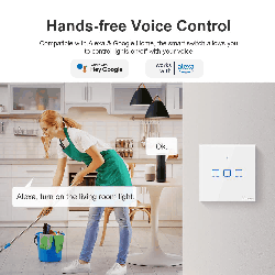 Sonoff WiFi Smart Wall Touch Switch - T2EU3C-TX - 3-Button White — Buy in Cyprus with Fast Delivery