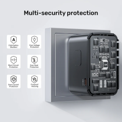 Unitek World Travel Adapter & 100W Charger - P1123A - EU UK US 4x USB-C + 1x USB-A — Buy in Cyprus with Fast Delivery