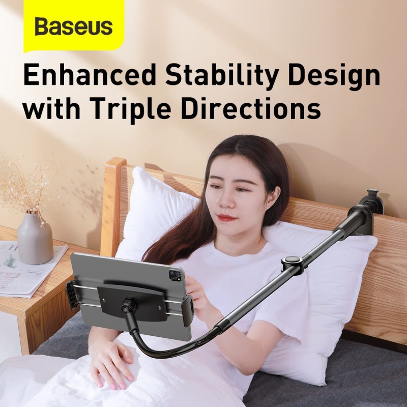 Baseus Stand Tablet with Clamp Rotary Adjustment Grey - Clamp Rotary Adjustment Grey — Buy in Cyprus with Fast Delivery