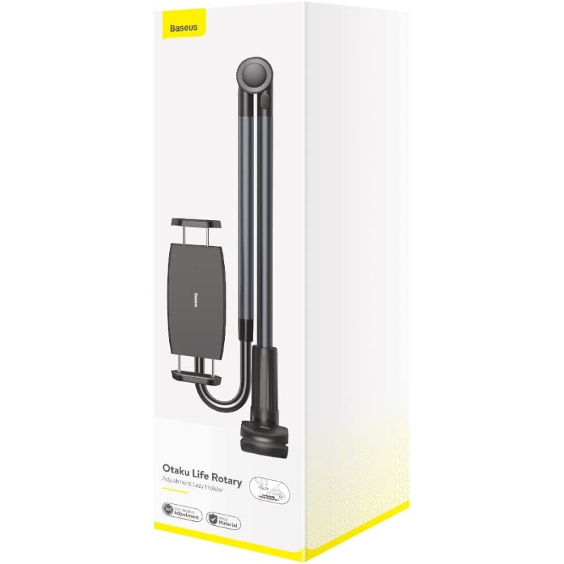 Baseus Stand Tablet with Clamp Rotary Adjustment Grey - Clamp Rotary Adjustment Grey — Buy in Cyprus with Fast Delivery