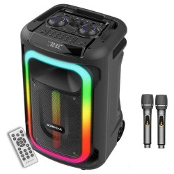 SonicGear Portable Karaoke Speaker - 1300 Pro - 12'' 240W TWS BT USB 2x Mics HYPERBOX — Buy in Cyprus with Fast Delivery