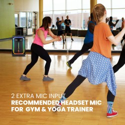 SonicGear Portable Karaoke Speaker - 1300 Pro - 12'' 240W TWS BT USB 2x Mics HYPERBOX — Buy in Cyprus with Fast Delivery