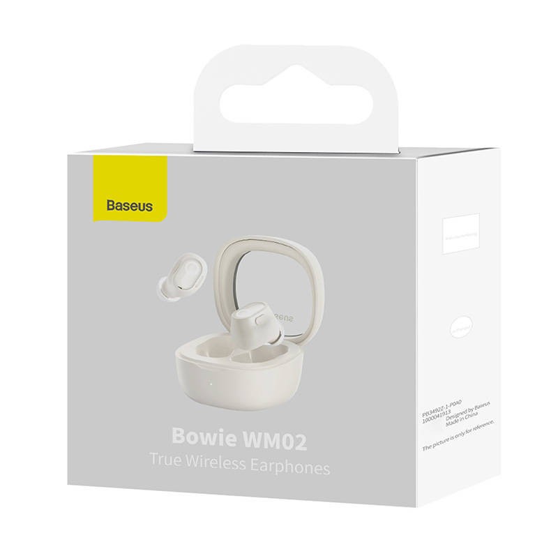 Baseus Headphones In Ear TWS Bowie White - WM02 - In Ear TWS Bowie White — Buy in Cyprus with Fast Delivery