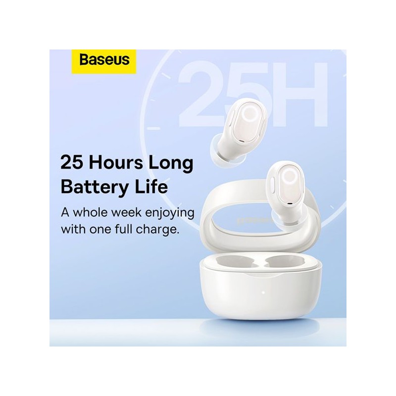 Baseus Headphones In Ear TWS Bowie White - WM02 - In Ear TWS Bowie White — Buy in Cyprus with Fast Delivery
