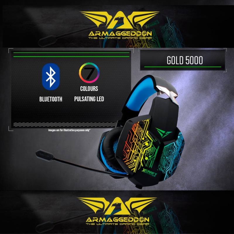 Alcatroz X-Craft - HPGold5000 - BT Gaming Headset — Buy in Cyprus with Fast Delivery