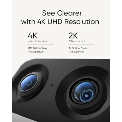 Anker Eufy Security Camera Indoor - S350 - 4k Dual Camera Pan & Tilt — Buy in Cyprus with Fast Delivery