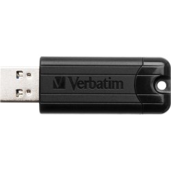 Verbatim USB Drive - 3.2 Pinstripe 64GB Black — Buy in Cyprus with Fast Delivery