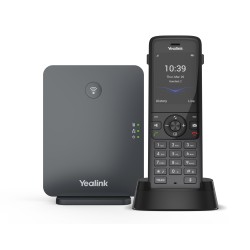Yealink IP Phone Cordless DECT Base & W78H Handset - W78P - Bluetooth & Elegant Design — Buy in Cyprus with Fast Delivery