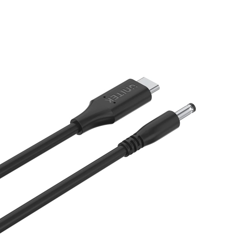 Unitek UCL USB-C to DC Cable - C14118BK - 1.8m 65W for Lenovo 4.0x1.7mm — Buy in Cyprus with Fast Delivery