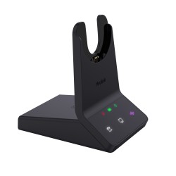 Yealink Headset Wireless Dual-Mode DECT Bluetooth 3-Mic NC with Basestation - WH64 - Teams — Buy in Cyprus with Fast Delivery
