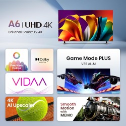 Hisense TV - 43A6N - 43'' 4K Smart LED TV Dolby — Buy in Cyprus with Fast Delivery