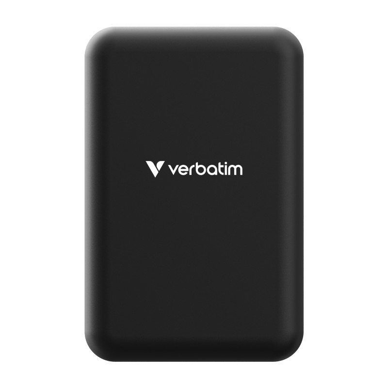 Verbatim Wireless Magnetic Powerbank - Qi2 15W + 35W Wired Charging 20000mAH Black — Buy in Cyprus with Fast Delivery