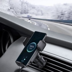 Baseus Wisdom Auto Alignment Car Mount Wireless Charger Qi 15W - Auto Alignment — Buy in Cyprus with Fast Delivery