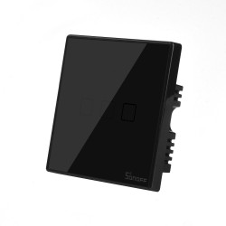 Sonoff WiFi Smart Wall Touch Switch Black - T3 UK 3C - Black — Buy in Cyprus with Fast Delivery