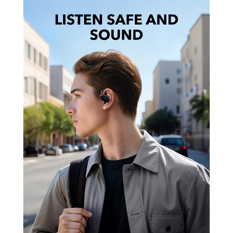 Anker Soundcore TWS Earphones Open Air - V20i - Black — Buy in Cyprus with Fast Delivery