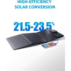 Anker Portable & Foldable Solar Panel - 24W, 3x USB-A Ports — Buy in Cyprus with Fast Delivery