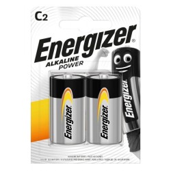 Energizer Alkaline Power C Batteries - 2pcs — Buy in Cyprus with Fast Delivery