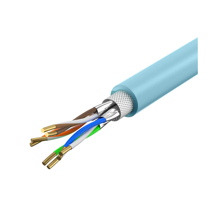 Unitek Network Cable - C18122BL - CAT7 S FTP CPR LSZH 23AWG 305m Blue — Buy in Cyprus with Fast Delivery