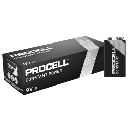 Duracell Procell Industrial Batteries - 9V - Box of 10pcs — Buy in Cyprus with Fast Delivery