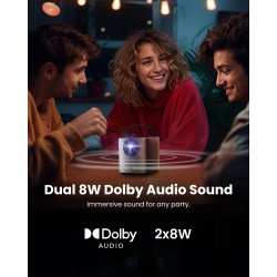 Anker Nebula Portable Android 1080p Projector (v2) - Mars 3 Air - Portable Android 1080p Projector (v2)