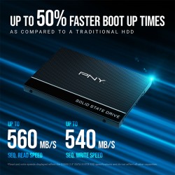 PNY CS900 1TB 2.5" SATA III SSD - 535 MB/s - SSD7CS900-1TB-RB (Boxed) — Buy in Cyprus with Fast Delivery