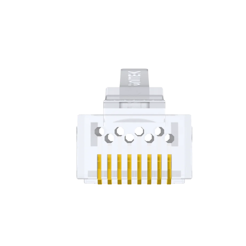 Unitek Network RJ45 Connect Cat6 Pass-Through - 100pcs — Buy in Cyprus with Fast Delivery