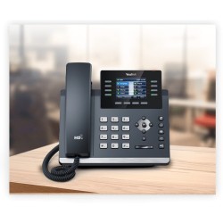 Yealink IP Phone Desktop PoE 2.8'' Gigabit, USB, Expansion & Color Screen - T44U — Buy in Cyprus with Fast Delivery