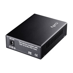 Cudy Fiber Media Converter SFP Slot to Gigabit Ethernet RJ45 with PoE - MC220P - SFP Slot to Gigabit Ethernet RJ45 with PoE