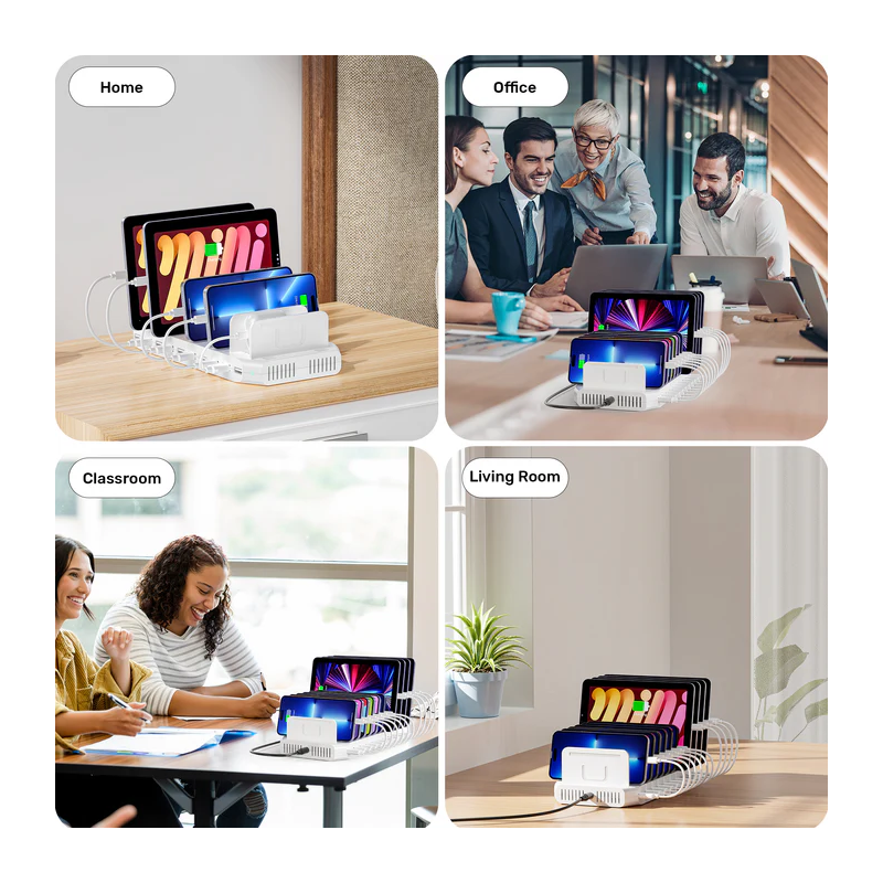 Unitek Charge Station 60W 10-Port 10x2.4A - Y-2190D - 60W 10-Port 10x2.4A — Buy in Cyprus with Fast Delivery