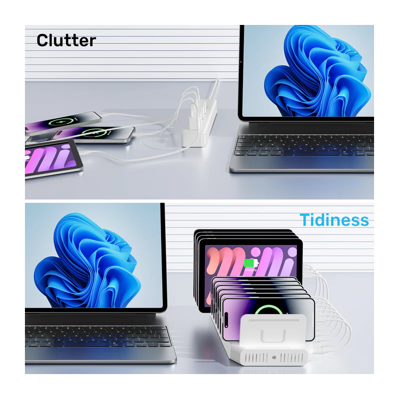 Unitek Charge Station 60W 10-Port 10x2.4A - Y-2190D - 60W 10-Port 10x2.4A — Buy in Cyprus with Fast Delivery