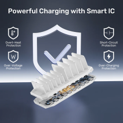 Unitek Charge Station 60W 10-Port 10x2.4A - Y-2190D - 60W 10-Port 10x2.4A — Buy in Cyprus with Fast Delivery