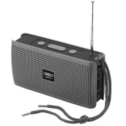 SonicGear SONICGO! - RDO30-X - Portable BT FM USB Speaker Gray — Buy in Cyprus with Fast Delivery