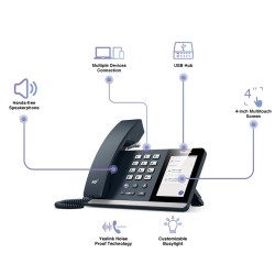 Yealink MS Teams USB Phone for PC & Smartphone with Bluetooth & USB Hub - MP50 - TEAMS — Buy in Cyprus with Fast Delivery