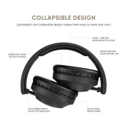 SonicGear Headphones - DNC3000 - Bluetooth AIRPHONE Black — Buy in Cyprus with Fast Delivery