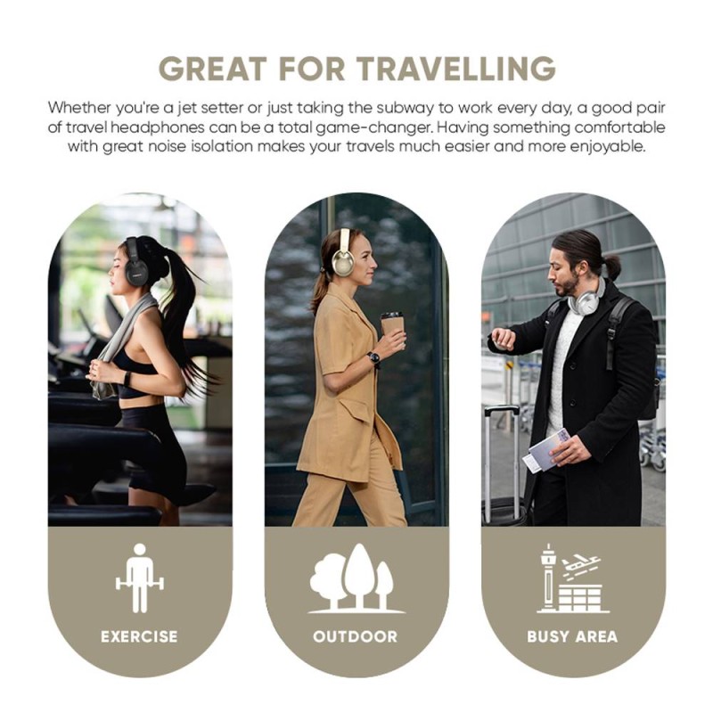 SonicGear Headphones - DNC3000 - Bluetooth AIRPHONE Black — Buy in Cyprus with Fast Delivery