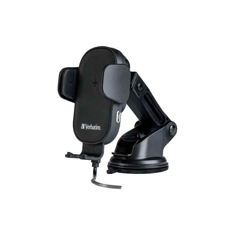 Verbatim Car Charger - FWC-01 - Wireless Qi Certified 15W — Buy in Cyprus with Fast Delivery