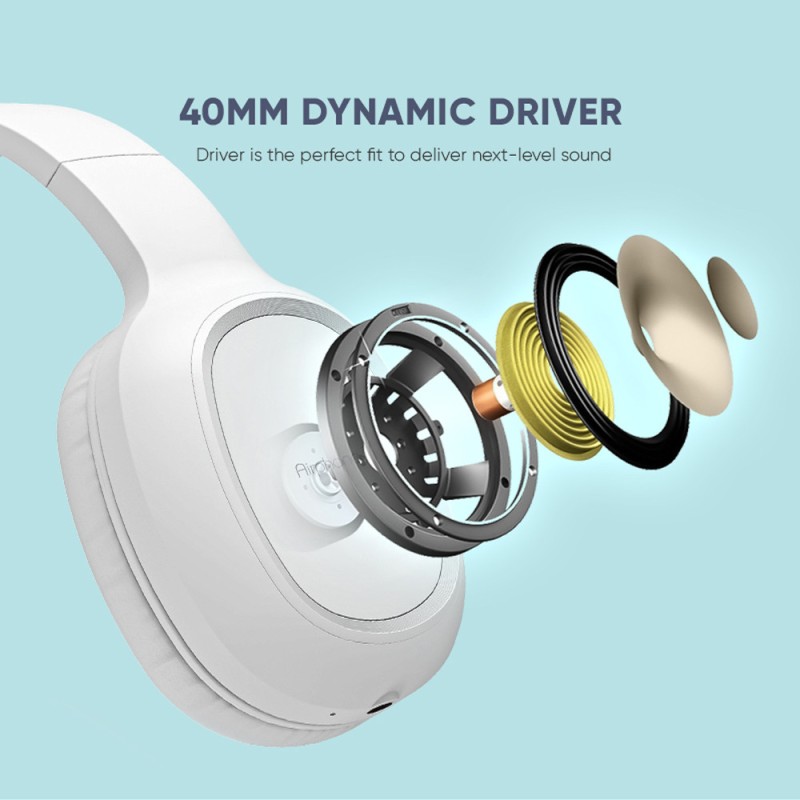 SonicGear Headphones - AIRPHONE 3 - Bluetooth Type-C Mist White — Buy in Cyprus with Fast Delivery