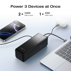 EcoFlow Charge Powerbank RAPID - 25000mAh 170W Black — Buy in Cyprus with Fast Delivery