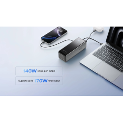 EcoFlow Charge Powerbank RAPID - 25000mAh 170W Black — Buy in Cyprus with Fast Delivery