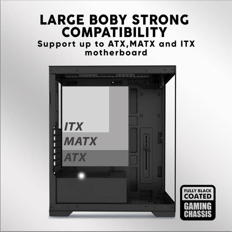 Armaggeddon Aquaron Pro - ATX Gaming Case White — Buy in Cyprus with Fast Delivery