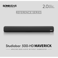 SonicGear Maverick 100W HiFi DSP Soundbar BT-USB-HDMI - STUDIOBAR 500HD - Maverick 100W HiFi DSP Soundbar BT-USB-HDMI