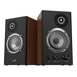 Genius PC Speakers - SP-HF1200B - 2.0 PC Speakers 36W RMS Wood — Buy in Cyprus with Fast Delivery