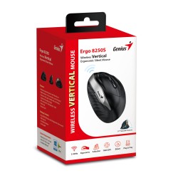 Genius Mouse - 8250S - Wireless Ergonomic Vertical with Thumb Rest — Buy in Cyprus with Fast Delivery
