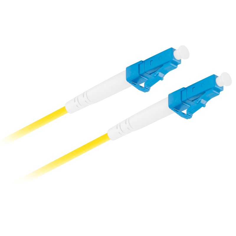 Lanberg Fiber Optic Patch Cord - SM LC UPC-LC UPC Simplex LSZH 1.0m — Buy in Cyprus with Fast Delivery