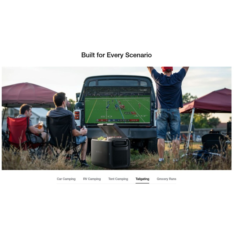 EcoFlow (UK) Portable Solar Fridge - GLACIER 45L - not including battery — Buy in Cyprus with Fast Delivery