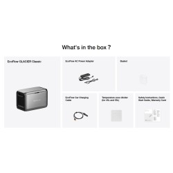 EcoFlow (UK) Portable Solar Fridge - GLACIER 45L - not including battery — Buy in Cyprus with Fast Delivery