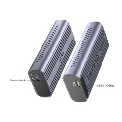 Unitek USB-C NVME PCIe Enclosure USB4.0 40Gbps - S1226A - USB-C, NVME, PCIe Enclosure, USB4.0, 40Gbps