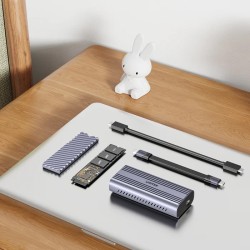 Unitek USB-C NVME PCIe Enclosure USB4.0 40Gbps - S1226A - USB-C, NVME, PCIe Enclosure, USB4.0, 40Gbps