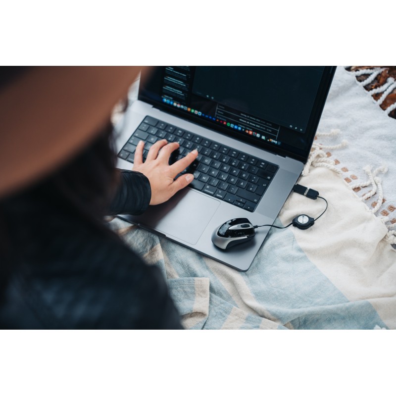 Verbatim Wired Optical Travel Mouse - GO MINI - Black — Buy in Cyprus with Fast Delivery